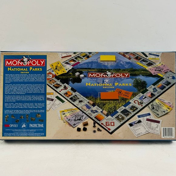 Vintage Monopoly National Parks Edition Hasbro 1998 Board Game New Sealed - Picture 4 of 7